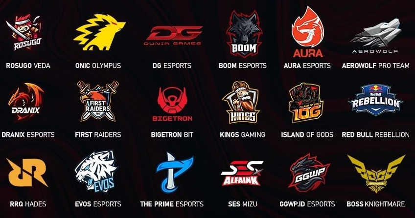 desain logo esport indonesia